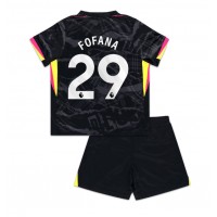 Chelsea Wesley Fofana #29 Replica Third Minikit 2024-25 Short Sleeve (+ pants)